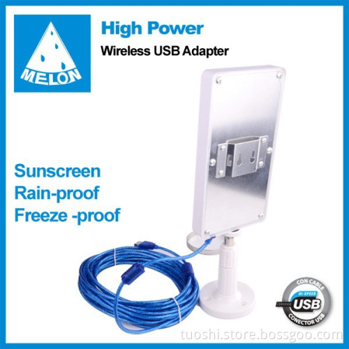 2000mw 24dbi wifi booster,wifi antenna usb 2.0,outdoor wireless usb adapter Melon N89